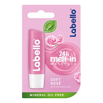 Labello - Soft Ros Lip Balm 5.5 ml